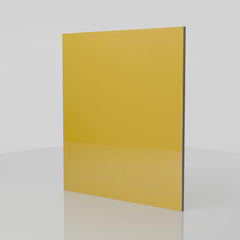 3mm Yellow Aluminium Composite Cut To Size