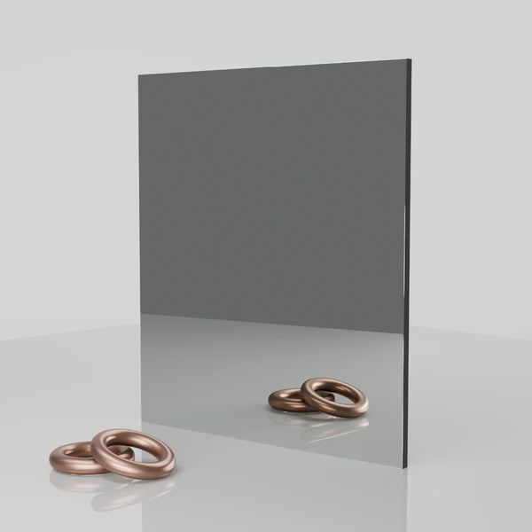 3mm Silver Mirror Aluminium Composite Cut To Size