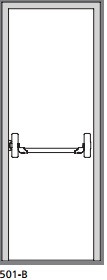 Exidor 501-B/AD Push Bar Panic Latch