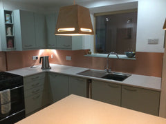 3mm Brushed Copper Aluminium Composite Cut To Size