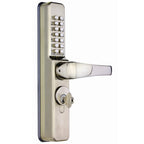 Codelocks CL0475 Narrow Stile Codelock with Code Free Option and Euro Cylinder