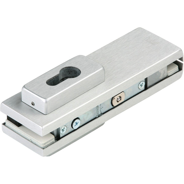 Dormakaba US10 Corner Patch Lock c/w Cover & Escutcheons (10/12mm Glass)