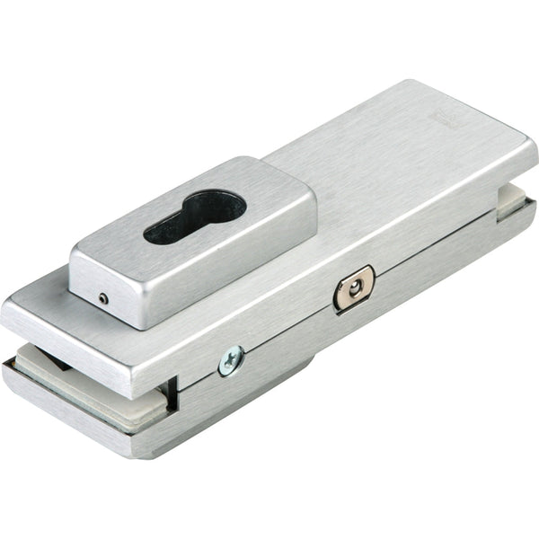 Dormakaba US 20 Centre Patch Lock c/w Cover & Escutcheons (10/12mm Glass)