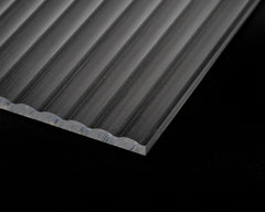 5mm Reeded Clear Acrylic Sheet Cut To Size