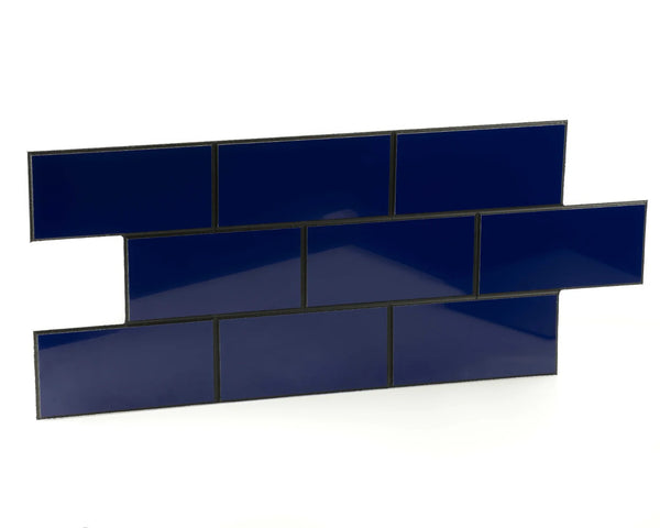 3mm Blue Effect Splashback Cut To Size