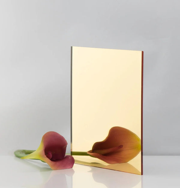 3MM GOLD ACRYLIC MIRROR CUT TO SIZE
