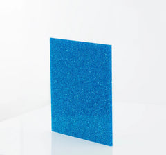 3mm Royal Blue Glitter Acrylic Sheet Cut To Size