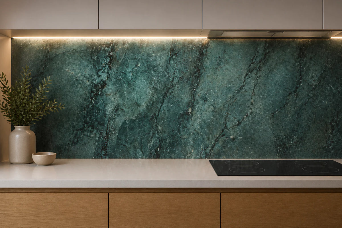 4mm Green Verde Marble Aluminium