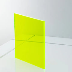 Green Fluorescent Sheet Cut To Size