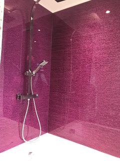 3mm Pink Glitter Acrylic Sheet Cut To Size