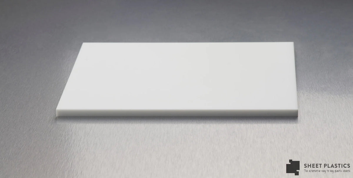 White Frosted Acrylic Cut To Size