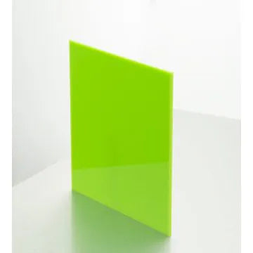 Lime Green Acrylic Sheets