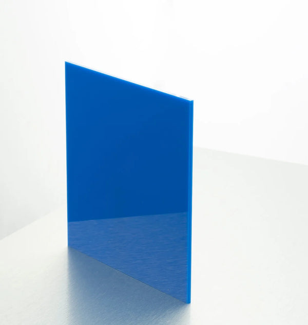 Mid Blue Acrylic Sheet Cut To Size