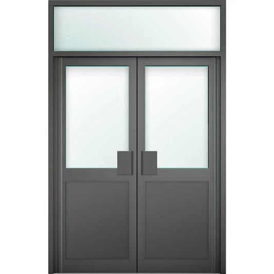 Aluminium Commercial Façade Shop Door Style 12
