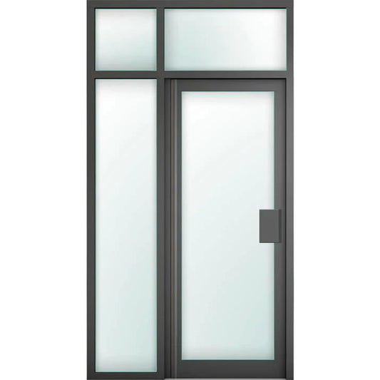 Aluminium Commercial Façade Shop Door Style 16