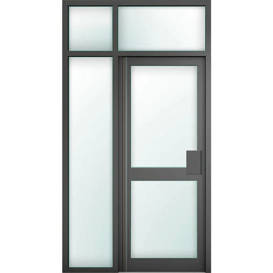Aluminium Commercial Façade Shop Door Style 17