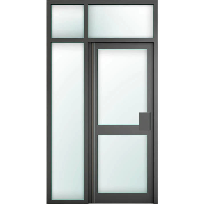 Aluminium Commercial Façade Shop Door Style 17