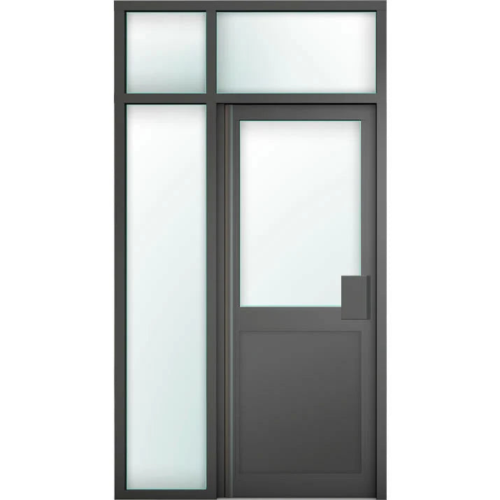 Aluminium Commercial Façade Shop Door Style 18