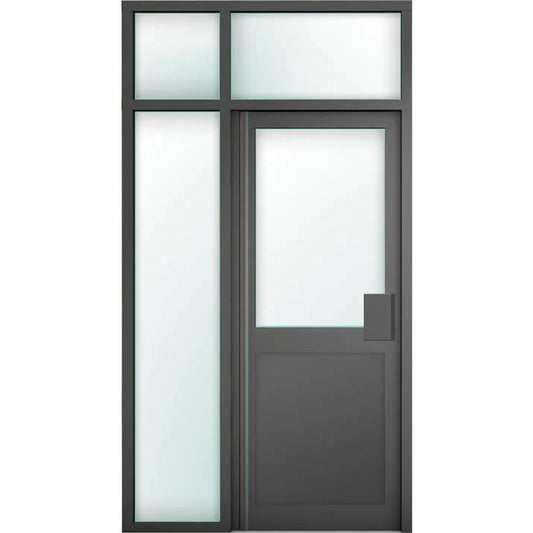Aluminium Commercial Façade Shop Door Style 18