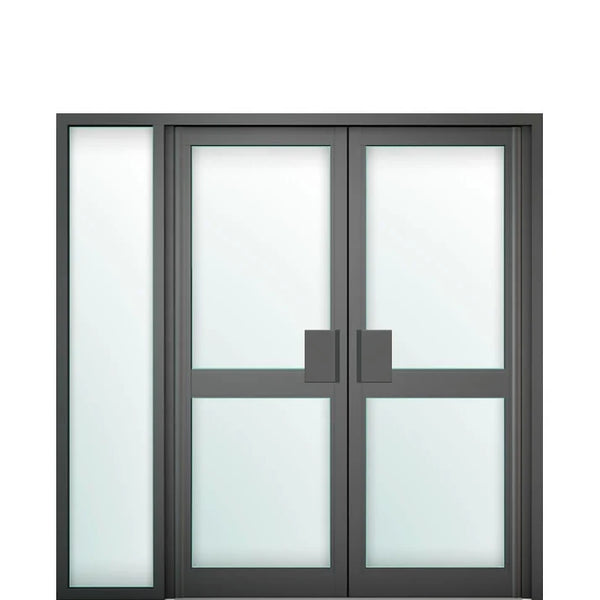 Aluminium Commercial Façade Shop Door Style 20