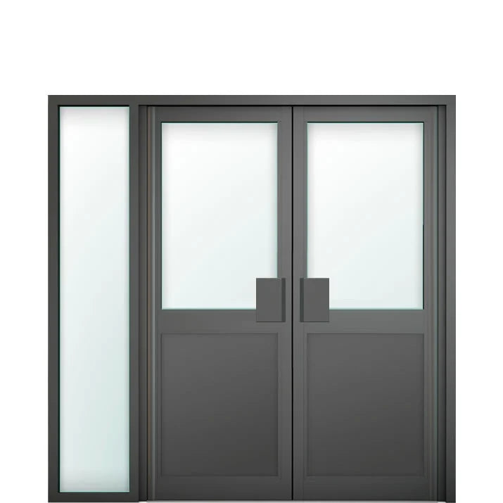 Aluminium Commercial Façade Shop Door Style 21