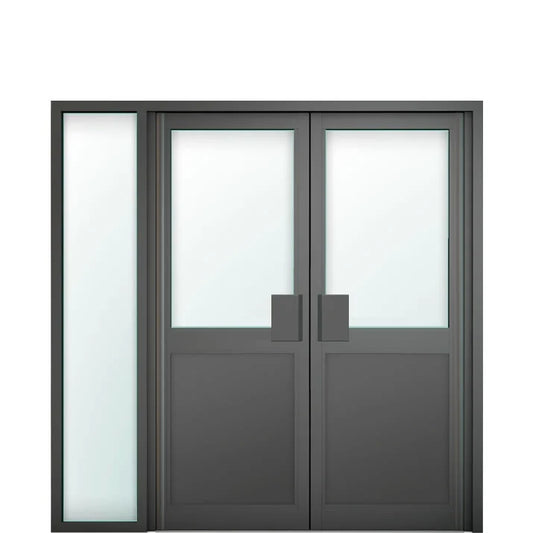 Aluminium Commercial Façade Shop Door Style 21