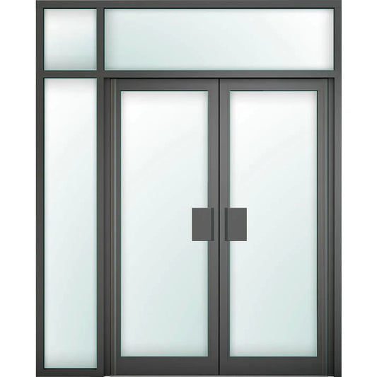 Aluminium Commercial Façade Shop Door Style 22