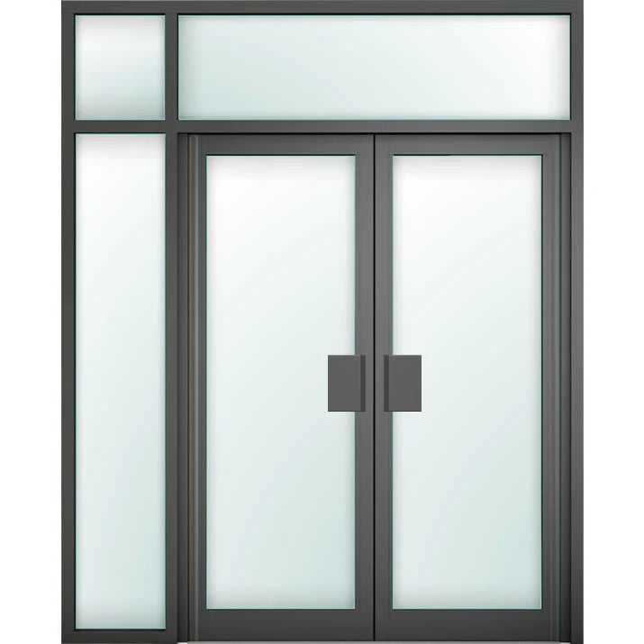 Aluminium Commercial Façade Shop Door Style 22