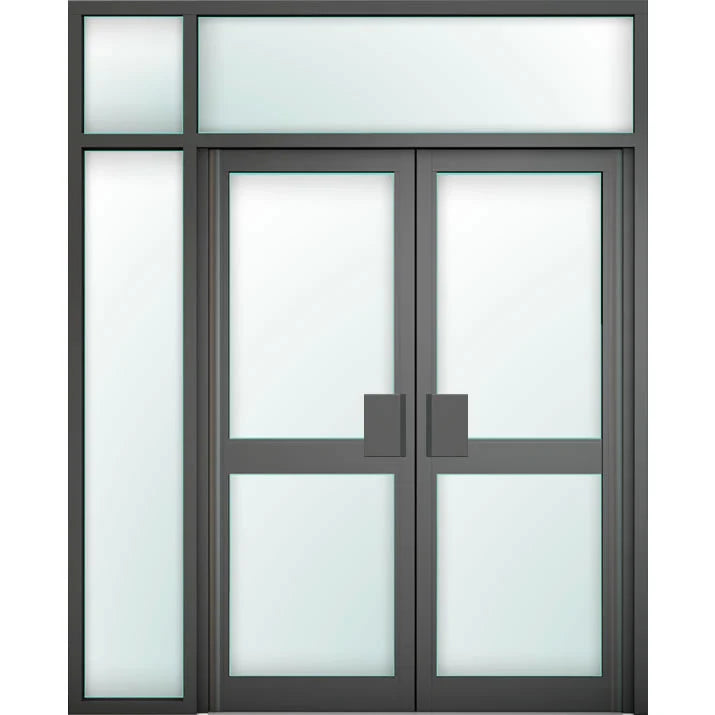 Aluminium Commercial Façade Shop Door Style 23
