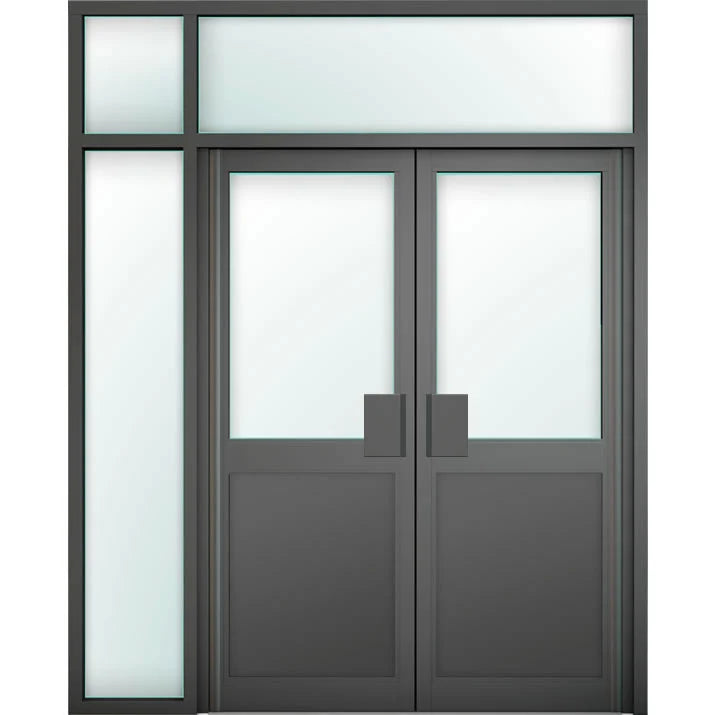 Aluminium Commercial Façade Shop Door Style 24