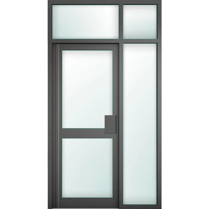 Aluminium Commercial Façade Shop Door Style 29