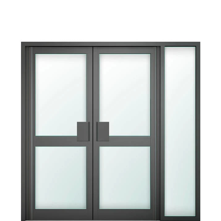 Aluminium Commercial Façade Shop Door Style 32