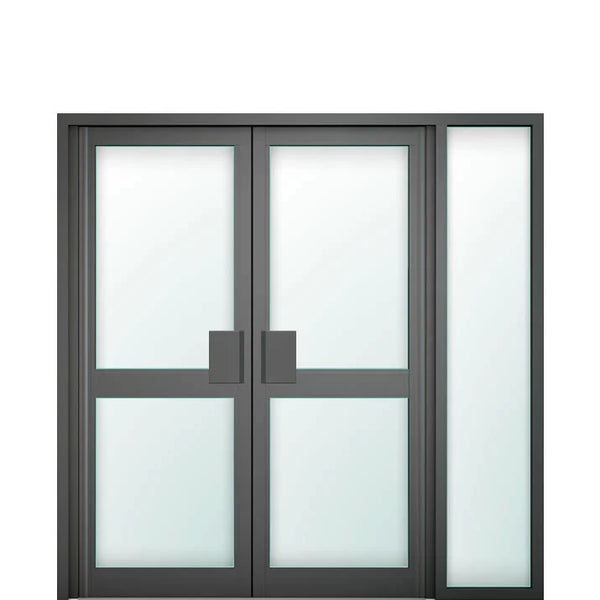 Aluminium Commercial Façade Shop Door Style 32