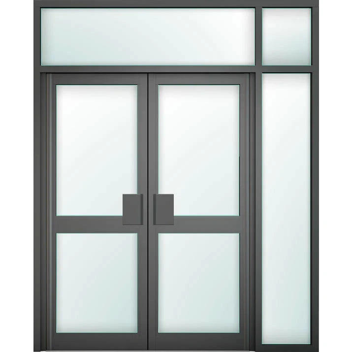 Aluminium Commercial Façade Shop Door Style 35