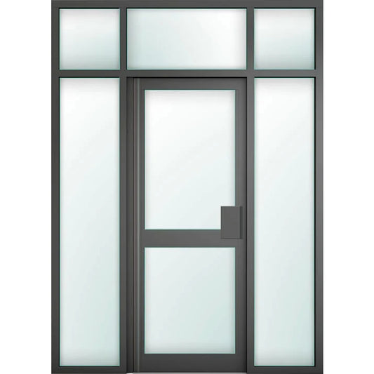 Aluminium Commercial Façade Shop Door Style 41