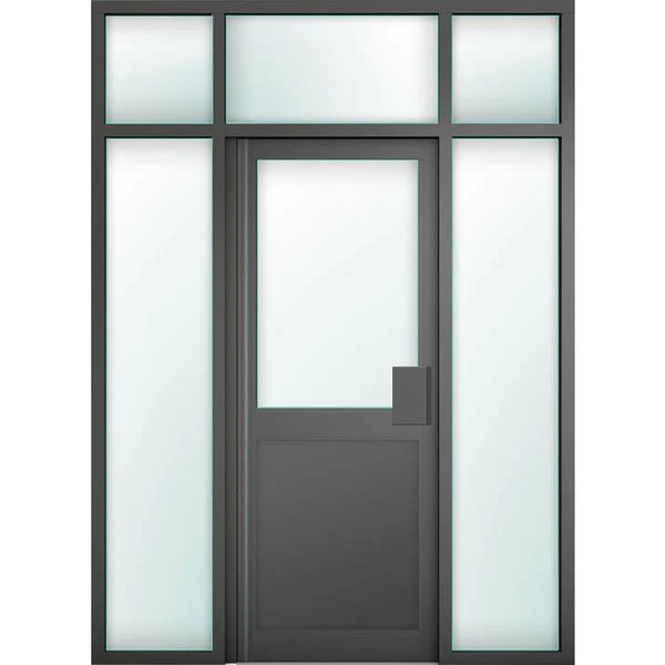 Aluminium Commercial Façade Shop Door Style 42