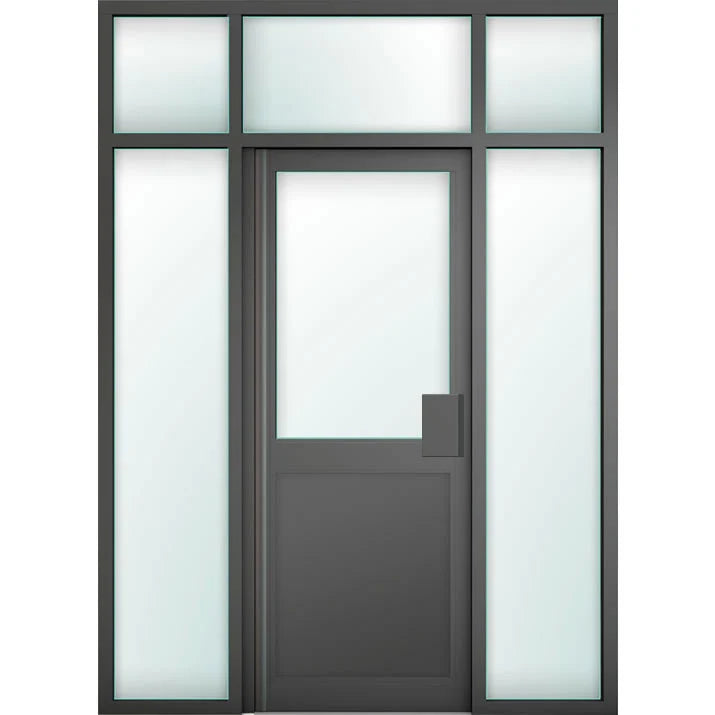 Aluminium Commercial Façade Shop Door Style 42