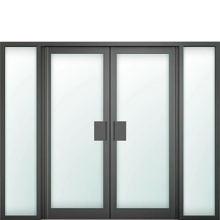 Aluminium Commercial Façade Shop Door Style 43