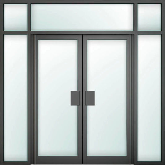 Aluminium Commercial Façade Shop Door Style 46