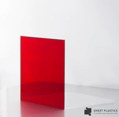 Red Tint Acrylic Sheet Cut To Size