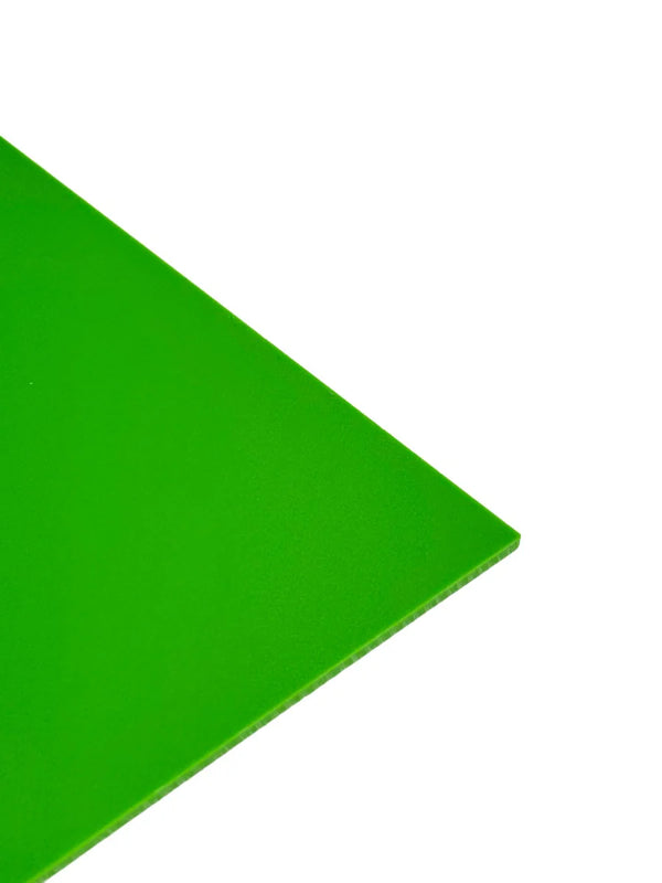 3mm Vibrant Green Frost Cut To Size